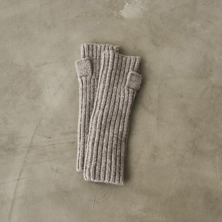 BEIGE | リブニットアームウォーマー | coen【women】