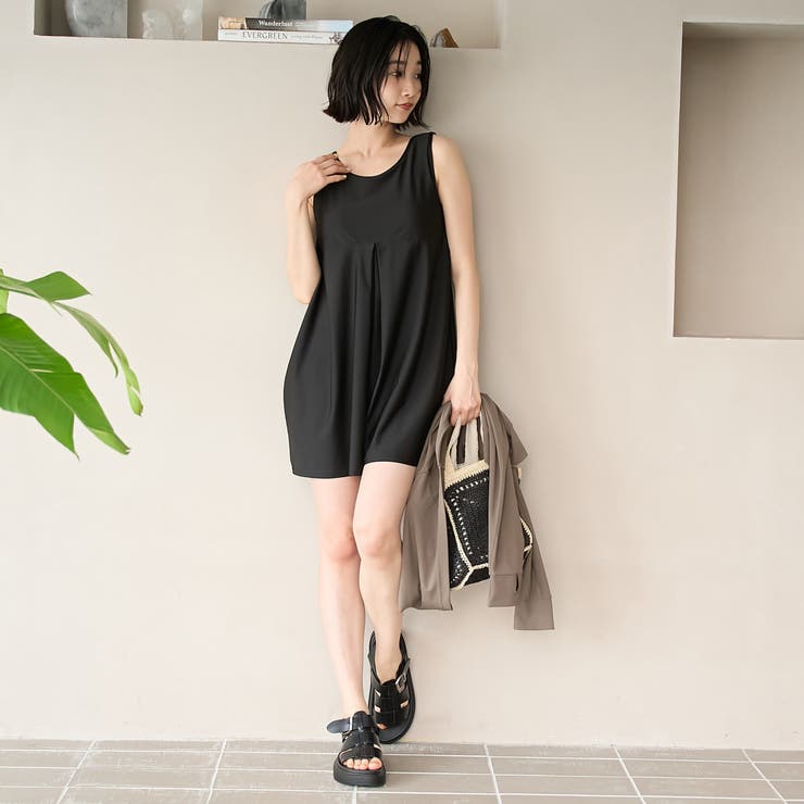 【2点セット WEB限定】オールインワン＋ラッシュガード スイムウエア（UVカッ… | coen【women】 | 詳細画像12 