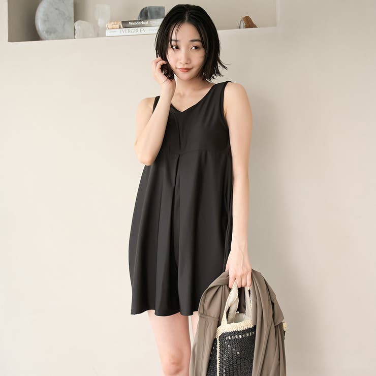 【2点セット WEB限定】オールインワン＋ラッシュガード スイムウエア（UVカッ… | coen【women】 | 詳細画像13 