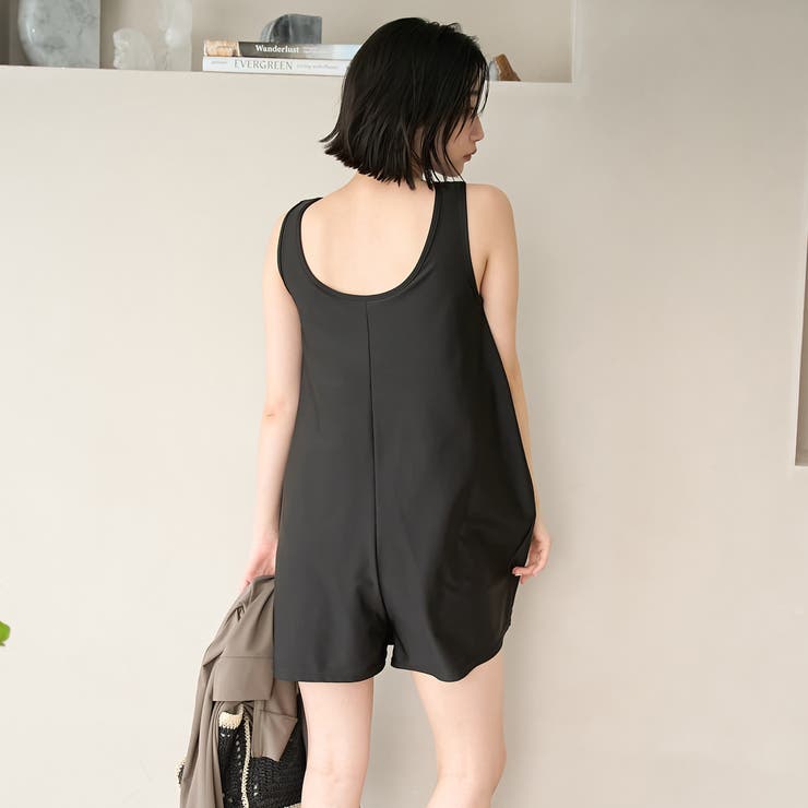 【2点セット WEB限定】オールインワン＋ラッシュガード スイムウエア（UVカッ… | coen【women】 | 詳細画像14 