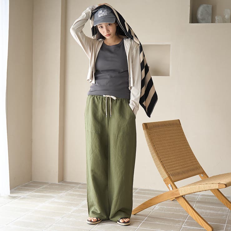 【2点セット WEB限定】オールインワン＋ラッシュガード スイムウエア（UVカッ… | coen【women】 | 詳細画像34 