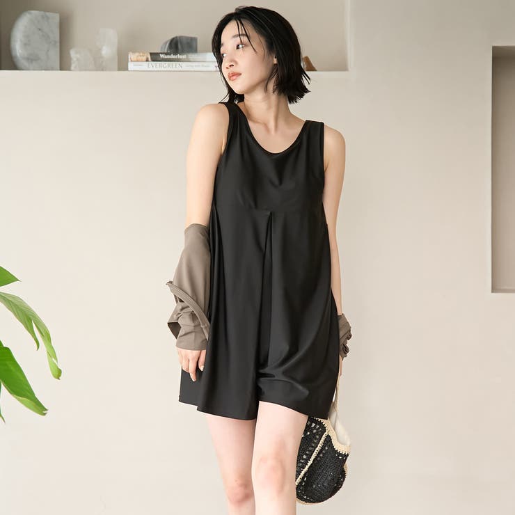 【2点セット WEB限定】オールインワン＋ラッシュガード スイムウエア（UVカッ… | coen【women】 | 詳細画像9 