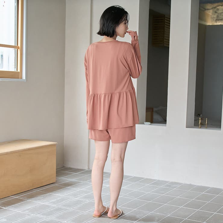 【2点セット WEB限定】ペプラムラッシュガード＋ショートパンツ スイムウエア（… | coen【women】 | 詳細画像35 