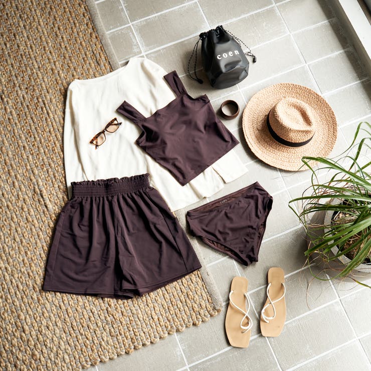 5点セット】ワッフルプルオーバー スイムウェア[品番