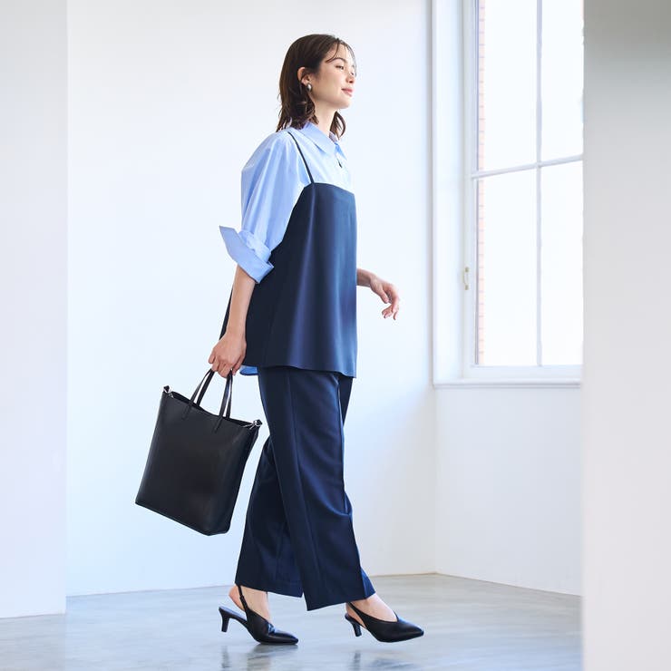 【RONEL】ストレッチキャミソールトップ(セットアップ対応可能) | coen【women】 | 詳細画像24 