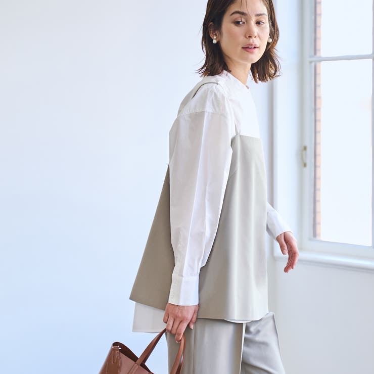 【RONEL】ストレッチキャミソールトップ(セットアップ対応可能) | coen【women】 | 詳細画像3 