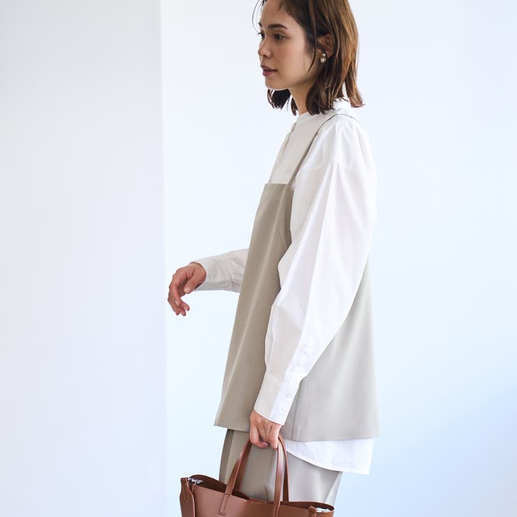 【RONEL】ストレッチキャミソールトップ(セットアップ対応可能) | coen【women】 | 詳細画像4 