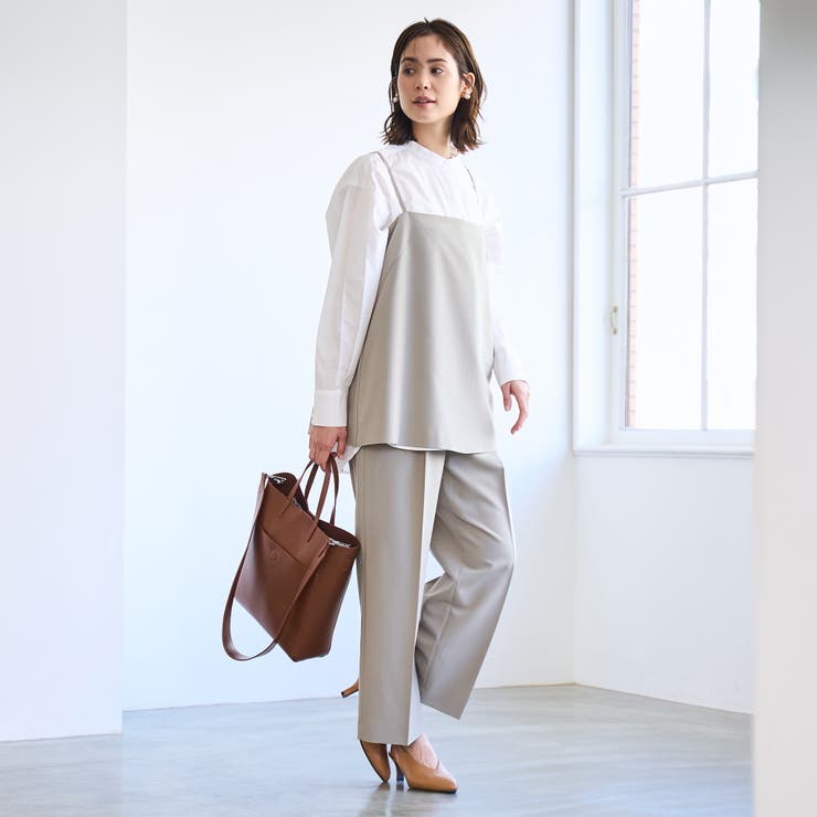 【RONEL】ストレッチキャミソールトップ(セットアップ対応可能) | coen【women】 | 詳細画像8 