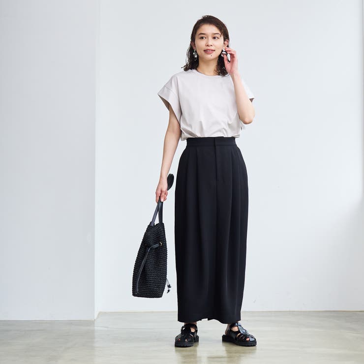 【RONEL】ダブルクロスタックスカート | coen【women】 | 詳細画像15 