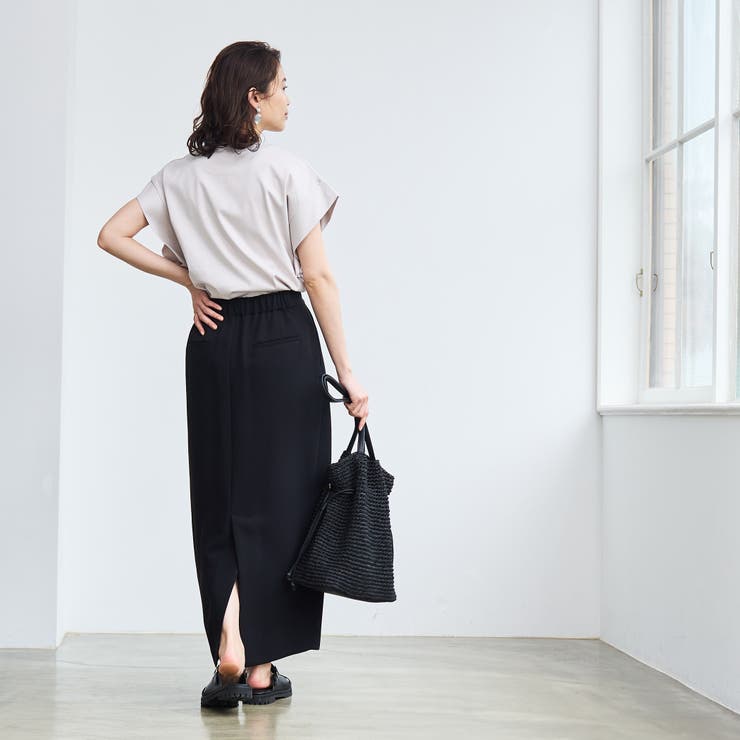 【RONEL】ダブルクロスタックスカート | coen【women】 | 詳細画像17 