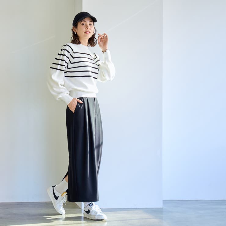 【RONEL】ダブルクロスタックスカート | coen【women】 | 詳細画像18 