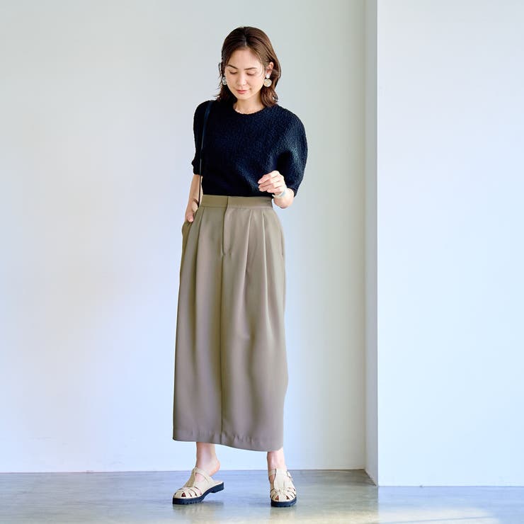 【RONEL】ダブルクロスタックスカート | coen【women】 | 詳細画像5 