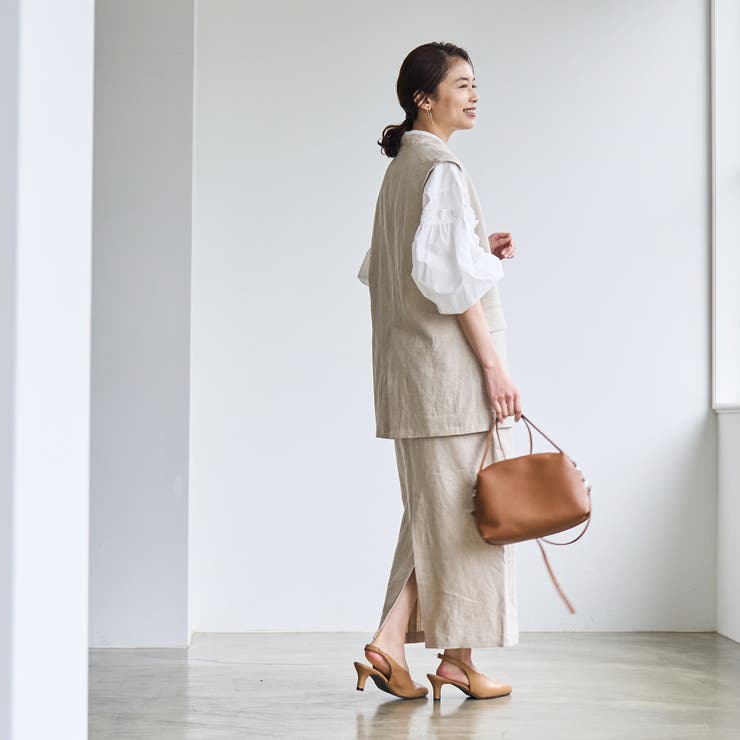 European Flax ナロースカート | coen【women】 | 詳細画像10 