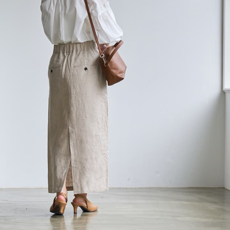 European Flax ナロースカート | coen【women】 | 詳細画像5 