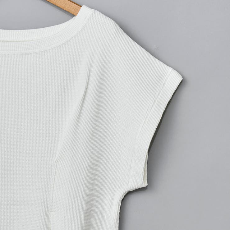 【RONEL】タックワッフルフレンチスリーブカットソー | coen【women】 | 詳細画像27 