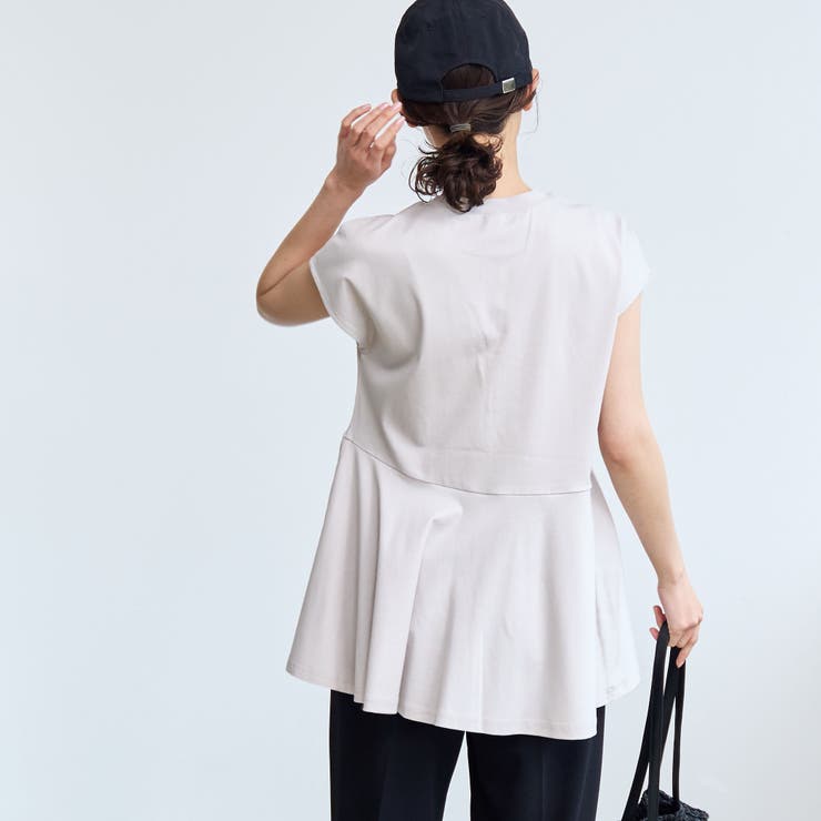 【RONEL】クリアスムースペプラムフレンチスリーブカットソー | coen【women】 | 詳細画像11 