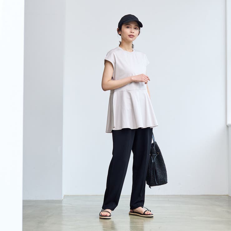 【RONEL】クリアスムースペプラムフレンチスリーブカットソー | coen【women】 | 詳細画像19 