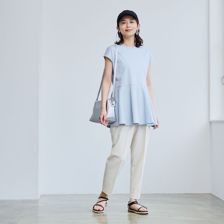 【RONEL】クリアスムースペプラムフレンチスリーブカットソー | coen【women】 | 詳細画像25 