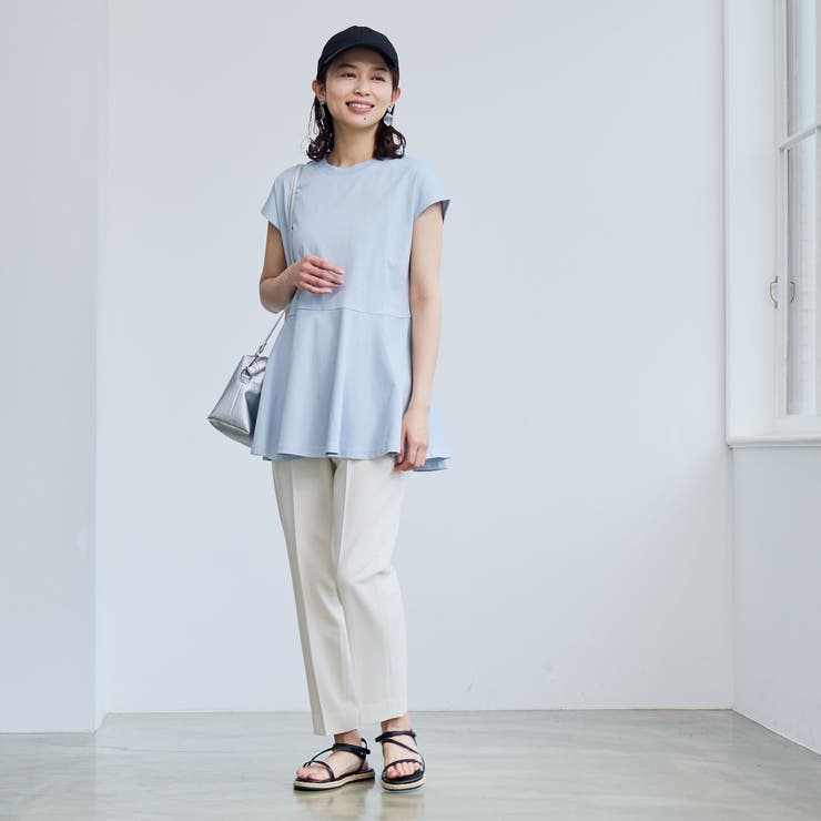 【RONEL】クリアスムースペプラムフレンチスリーブカットソー | coen【women】 | 詳細画像26 