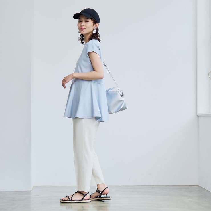 【RONEL】クリアスムースペプラムフレンチスリーブカットソー | coen【women】 | 詳細画像27 