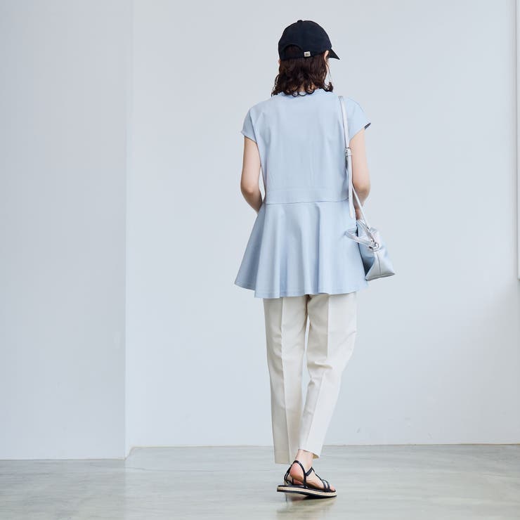 【RONEL】クリアスムースペプラムフレンチスリーブカットソー | coen【women】 | 詳細画像28 