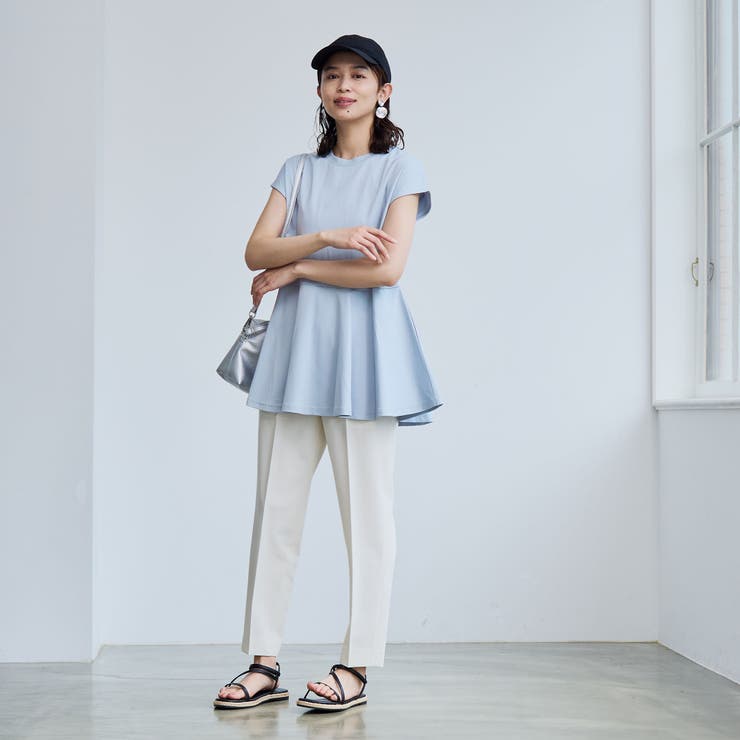 【RONEL】クリアスムースペプラムフレンチスリーブカットソー | coen【women】 | 詳細画像29 