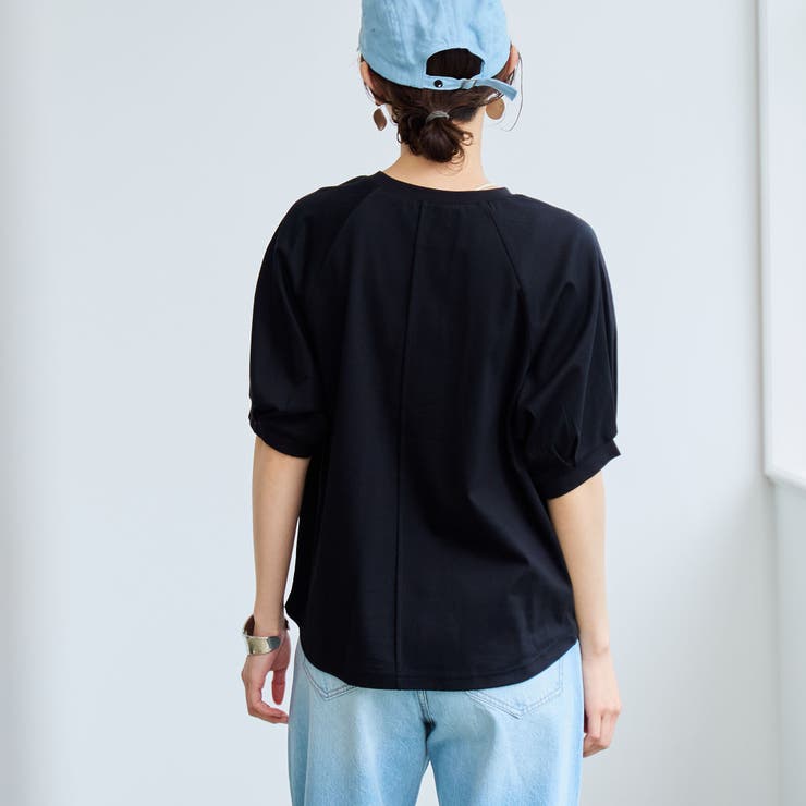 【RONEL】クリアスムースラグランスリーブカットソー | coen【women】 | 詳細画像6 