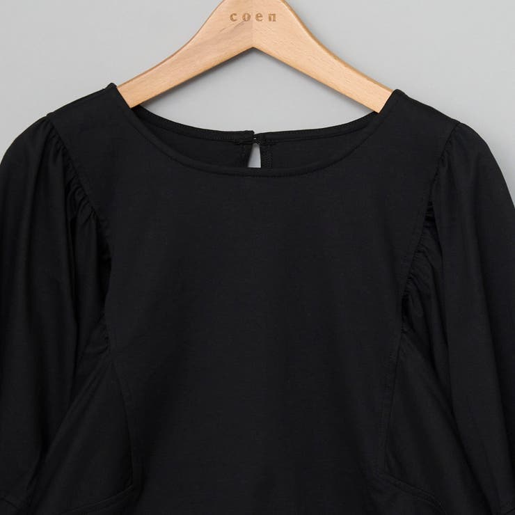 【RONEL】クリアスムースボリュームスリーブカットソー | coen【women】 | 詳細画像14 