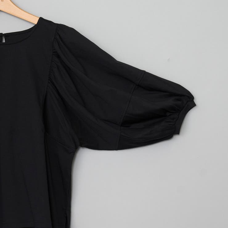 【RONEL】クリアスムースボリュームスリーブカットソー | coen【women】 | 詳細画像16 