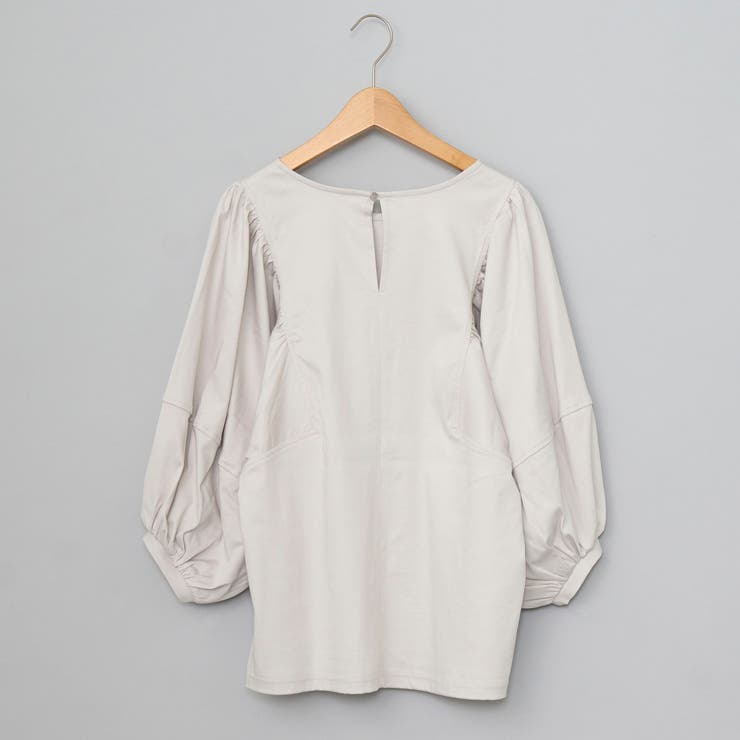 【RONEL】クリアスムースボリュームスリーブカットソー | coen【women】 | 詳細画像20 