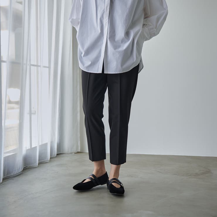 BLACK | マイシルエットスティックパンツ | coen【women】