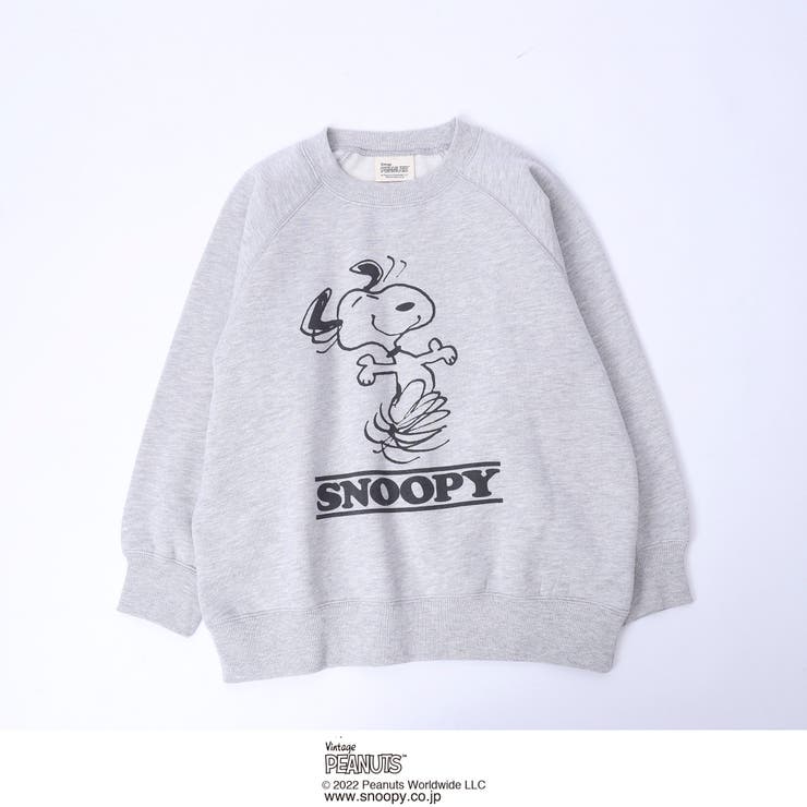 90ｓ PEANUTS スヌーピー クルーネック スウェット crewneck - トレーナー