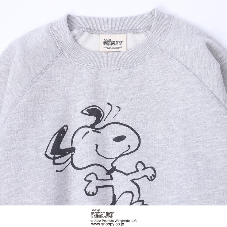 PEANUTS クルーネックビッグスウェット22FW[品番：COEW0003888]｜coen