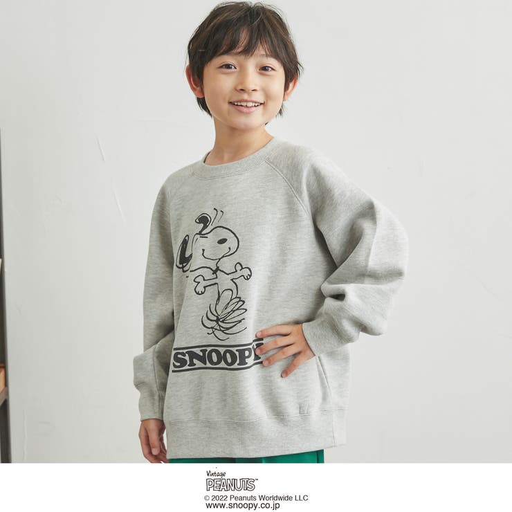 PEANUTS クルーネックビッグスウェット22FW[品番：COEW0003888]｜coen