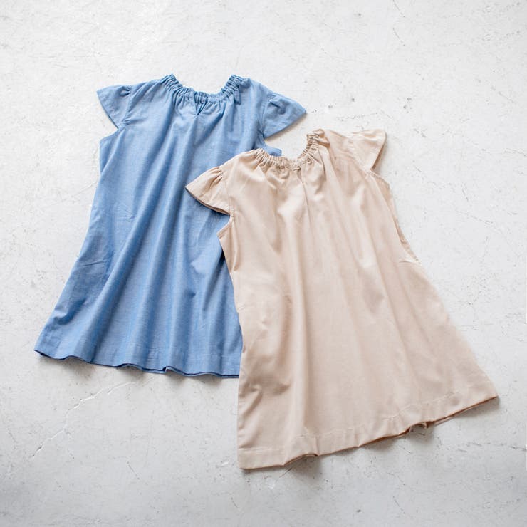 Coen キッズ ジュニア ダンガリーキャップスリーブワンピース 品番 Coew Coen Kids コーエン のキッズファッション通販 Shoplist ショップリスト