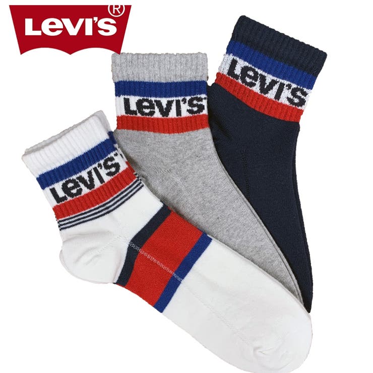 Levis リーバイス 3pメンズソックス 品番 Cplm Complete コンプリート のメンズ ファッション通販 Shoplist ショップリスト