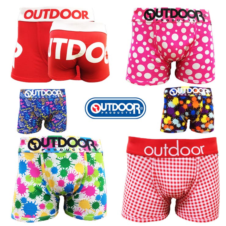 Outdoor アウトドア ボクサーパンツ 派手系６種 前閉じ 品番 Cplm Complete コンプリート のメンズファッション通販 Shoplist ショップリスト