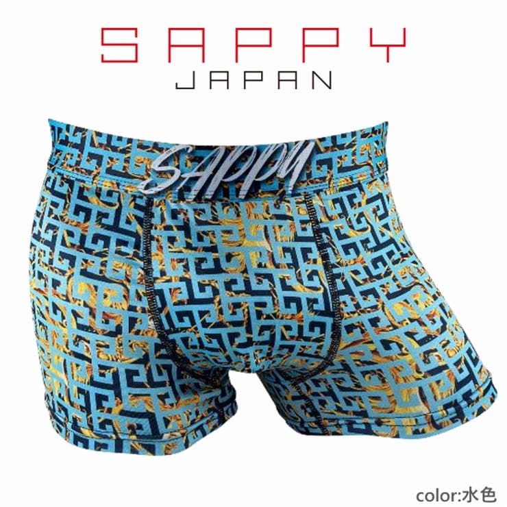 SAPPY JAPAN ボクサーブリーフ 水色 LLサイズ - ボクサーパンツ