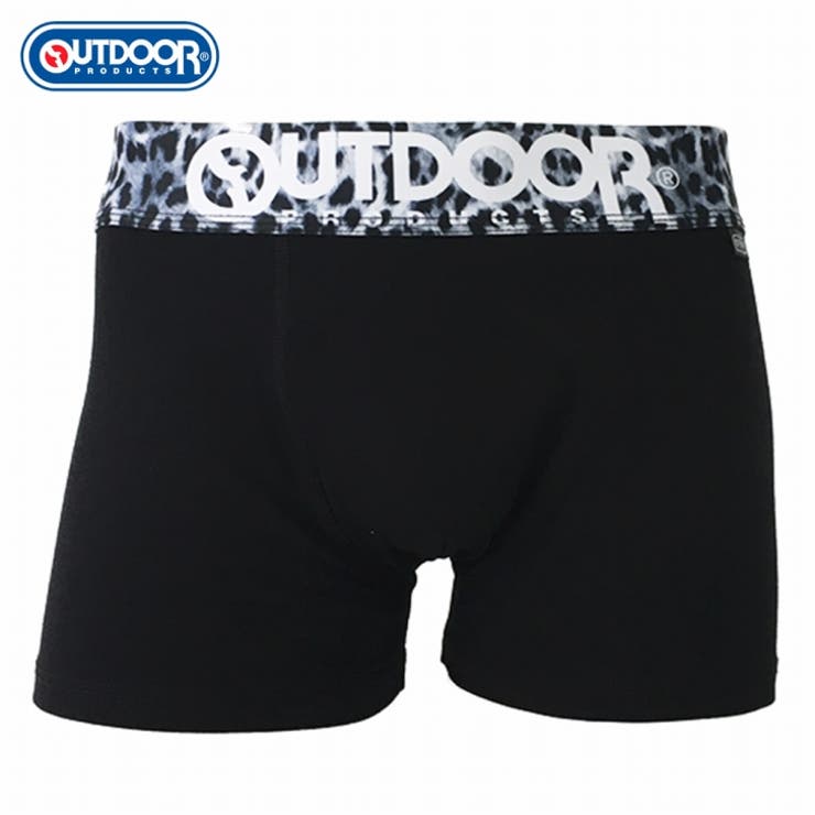 OUTDOOR メンズ ブラックフィットボクサーパンツ | COMPLETE | 詳細画像3 