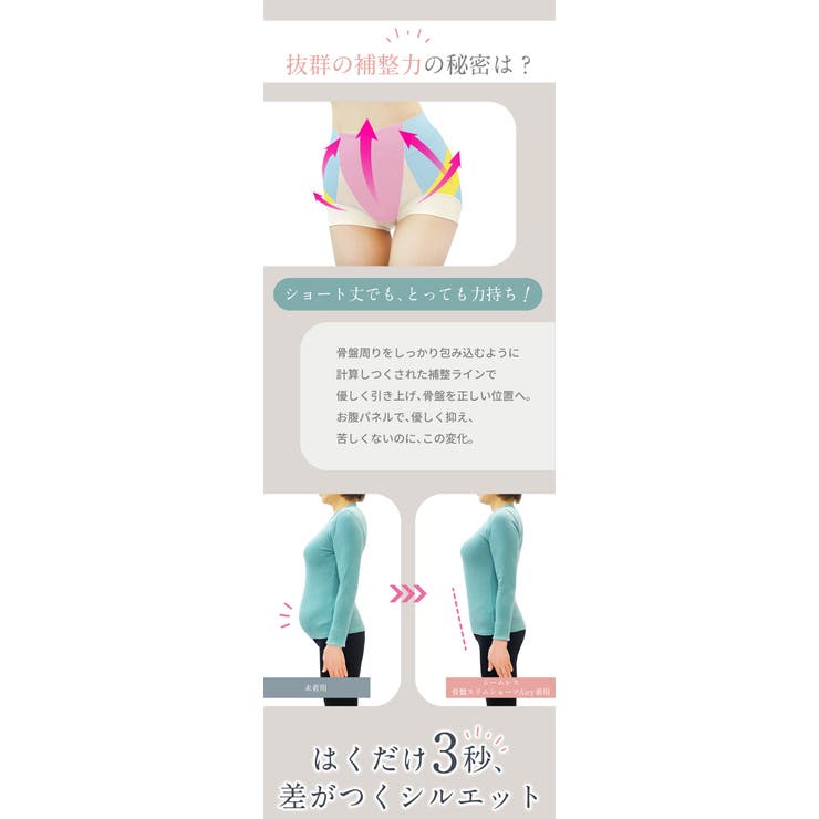 シームレス骨盤スリムショーツエアリー | 芦屋美整体 | 詳細画像3 