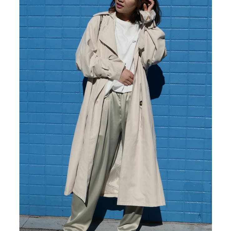 オーバーサイズトレンチコート トレンチ トレンチコート 品番 Triw Corners コーナーズ のレディースファッション通販 Shoplist ショップリスト