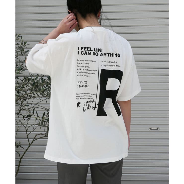 All Rightロゴプリントオーバーサイズtシャツ 品番 Triw Corners コーナーズ のレディースファッション通販 Shoplist ショップリスト