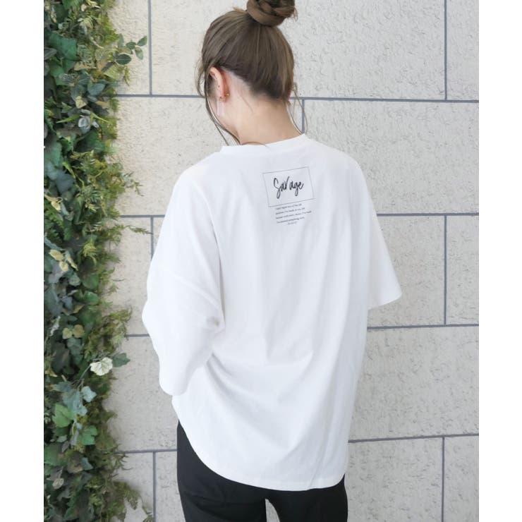 フォトプリントオーバーサイズtシャツ 品番 Triw Corners コーナーズ のレディース ファッション通販 Shoplist ショップリスト