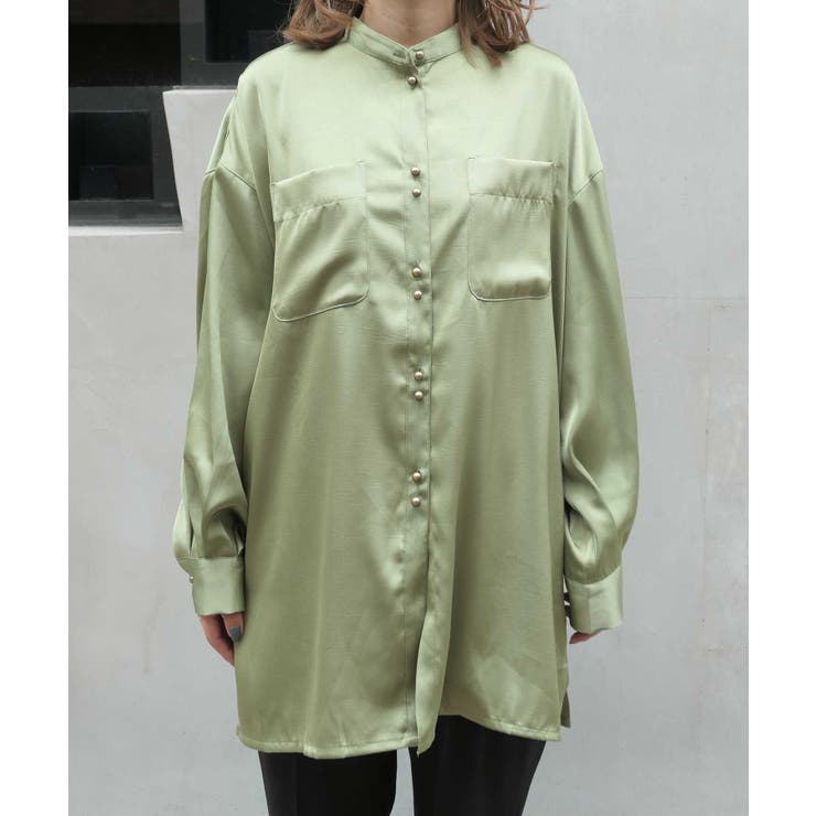21aw新作 ヴィンテージサテンダブルボタンシャツ 品番 Triw Corners コーナーズ のレディースファッション通販 Shoplist ショップリスト