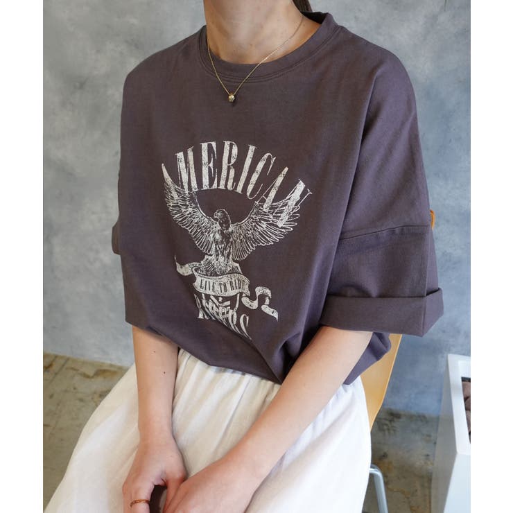 イーグルプリントTシャツ[品番：TRIW0003173]｜CORNERS （コーナーズ）のレディースファッション通販｜SHOPLIST（ショップリスト）