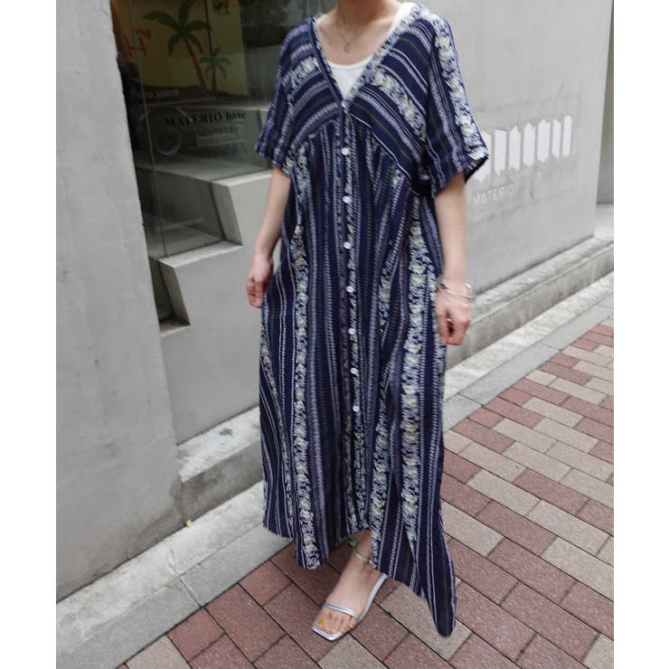 もっちりカシミヤタッチ Vネックニットワンピース ☆ カシミア