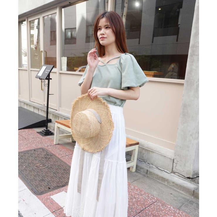 前後2wayワッフルスクエアプルオーバー | CORNERS  | 詳細画像1 