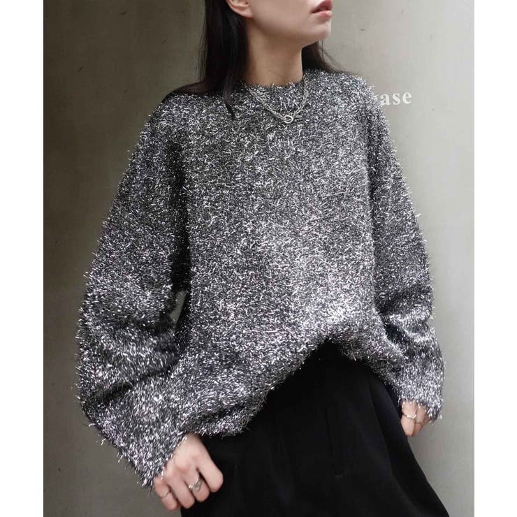 グリッターラメニットトップス | CORNERS  | 詳細画像13 