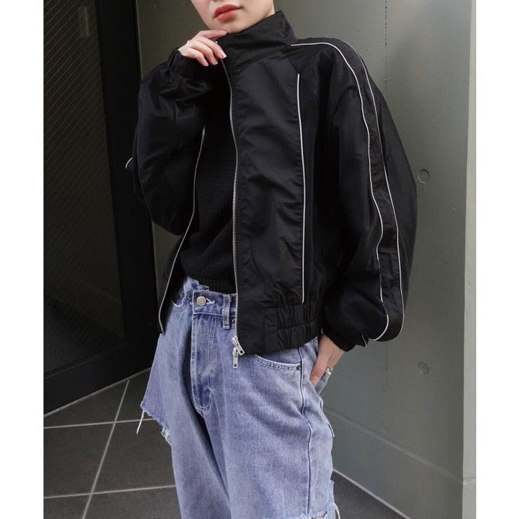 メッシュショートトラックジャケット[品番：TRIW0003617]｜CORNERS