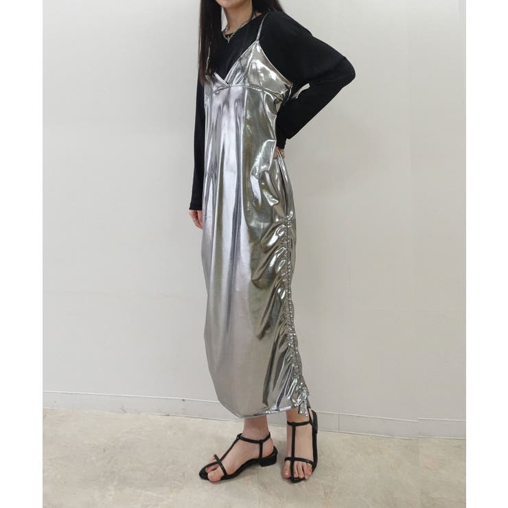 メタリックドロストキャミワンピース | CORNERS  | 詳細画像7 